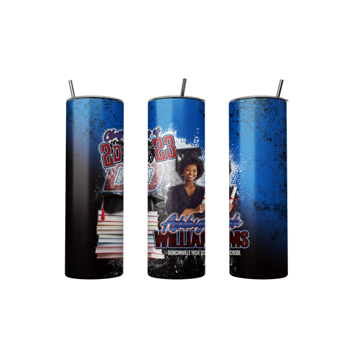 20oz Tumbler Premium with reusable straw