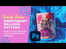 Load and play video in Gallery viewer, Valentine&#39;s day Photoshop Pattern
