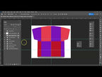 All over Football Shirt Template